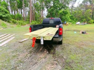 Ft trailer restore sandblast repaint in Ocala, FL - Ocala Sandblasting