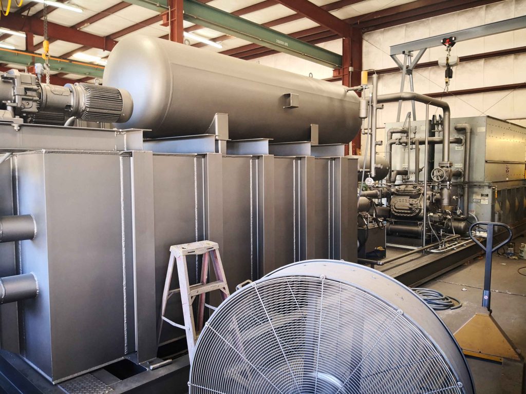 Industrial equipment sandblast repaint in Ocala, FL - Ocala Sandblasting